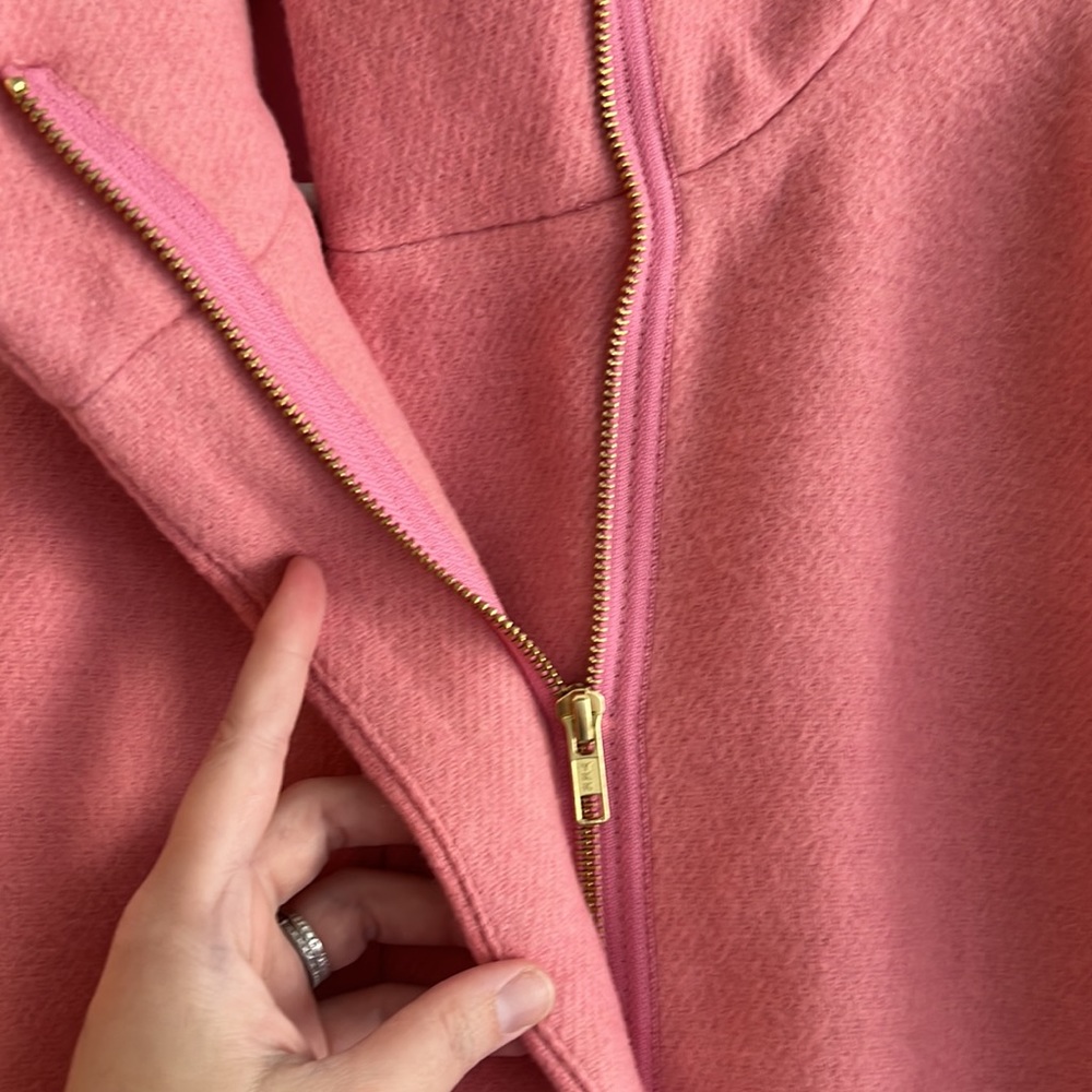 NWT J. Crew Mercantile City Coat *Rare Pink* - Picture 3 of 6